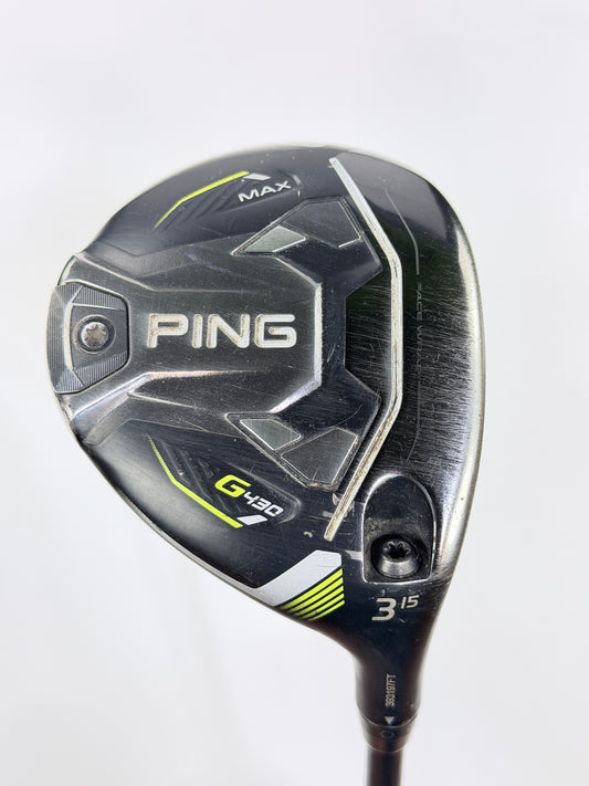 PING G430 MAX 3 WOOD 15° R FLEX RH 42.25”