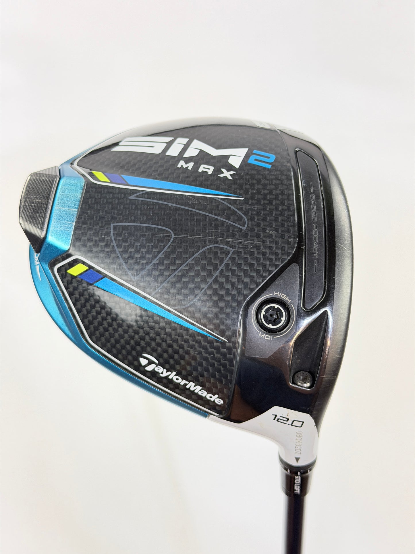 TAYLORMADE SIM 2 MAX 12° DRIVER R FLEX RH 45.5”
