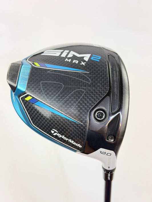 TAYLORMADE SIM 2 MAX 12° DRIVER R FLEX RH 45.5”