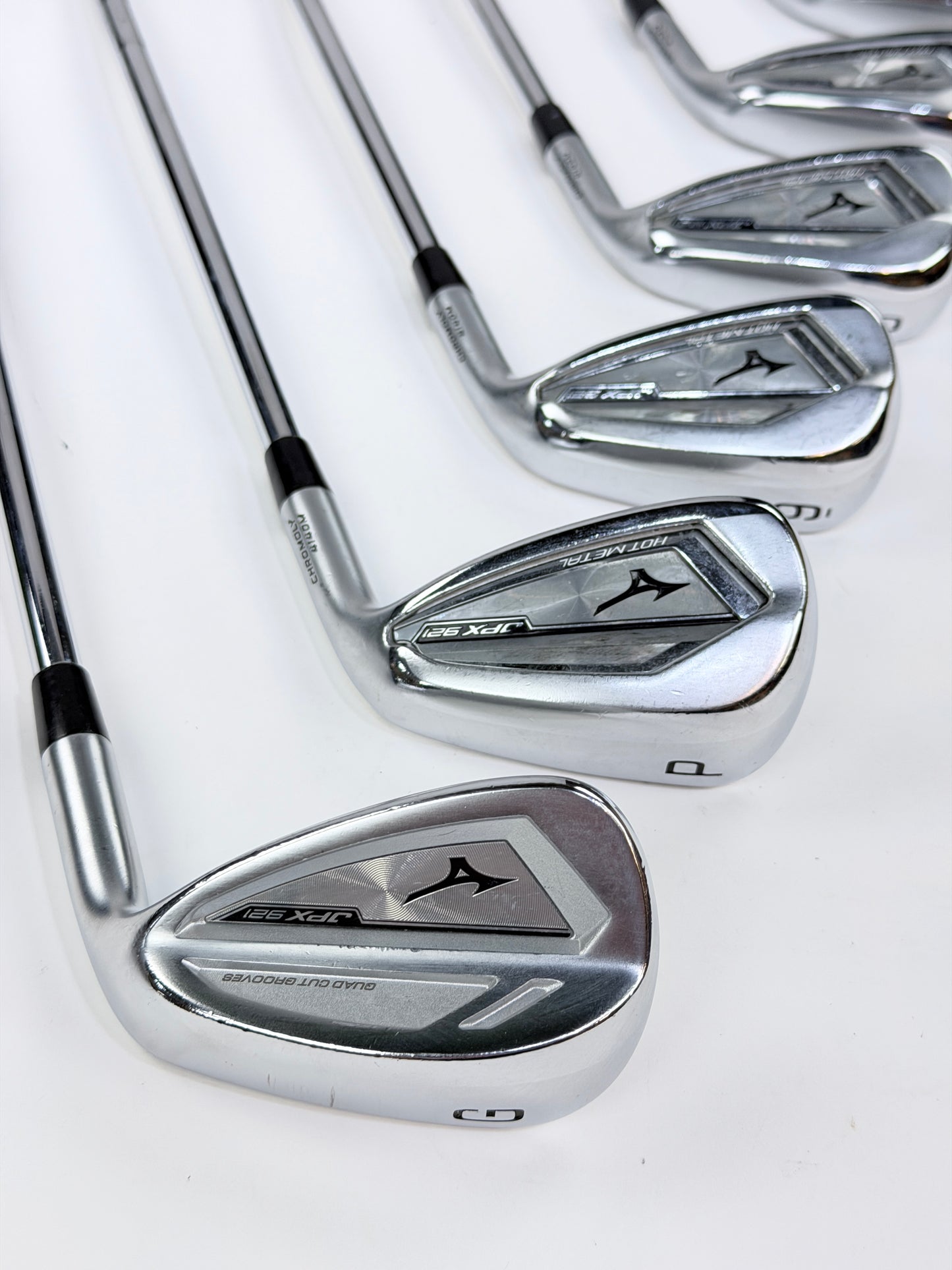 MIZUNO JPX 921 HOT METAL 5-PW GW S FLEX RH +.25”