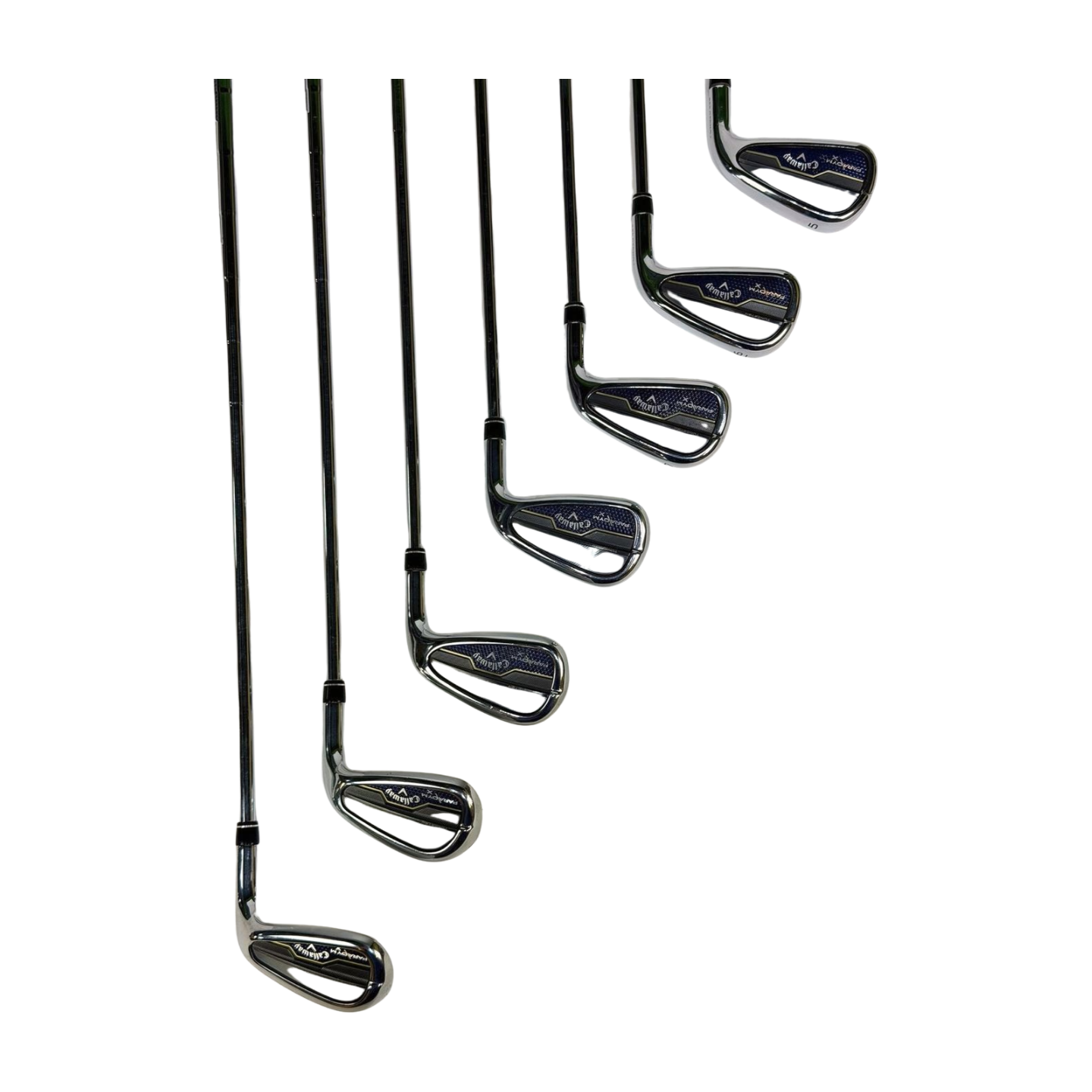 CALLAWAY PARADYM X IRON SET 5-PW AW REGULAR FLEX RH