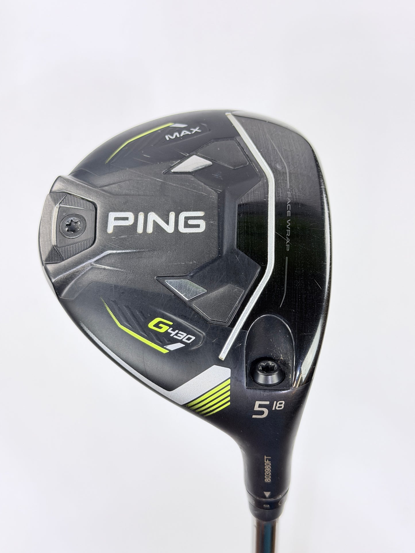 PING G430 MAX 18° 5 WOOD R FLEX RH 42”