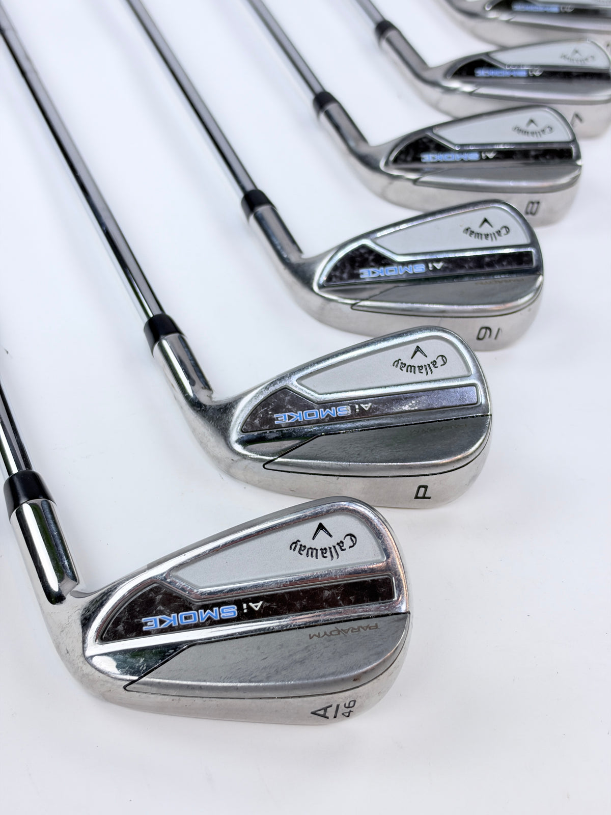 CALLAWAY AI SMOKE IRON SET 5-PW AW S FLEX RH