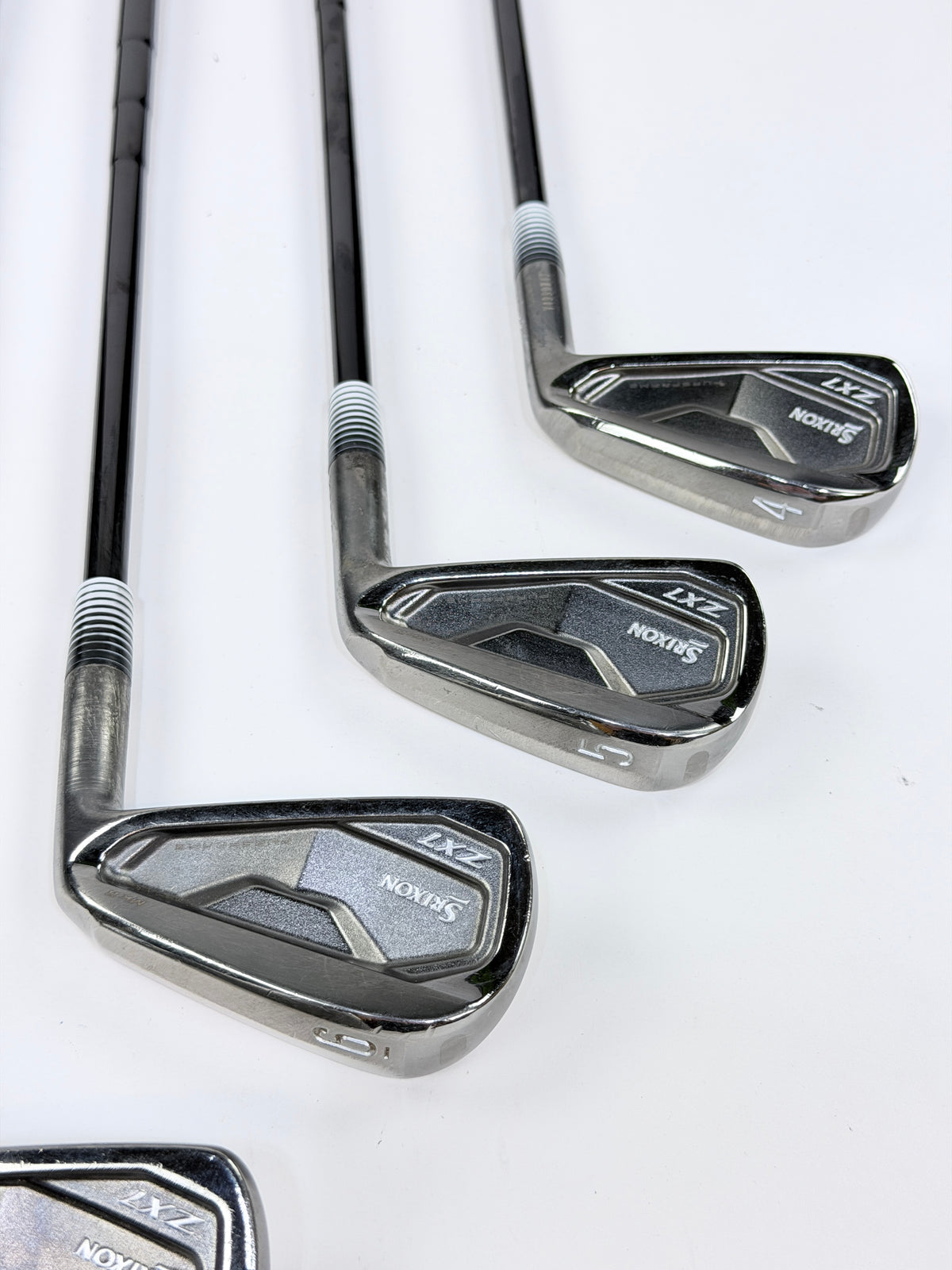SRIXON ZX7 MK2 LIMITED EDITION BLACK IRON SET 4-PW V TEN S+ FLEX RH -.25”