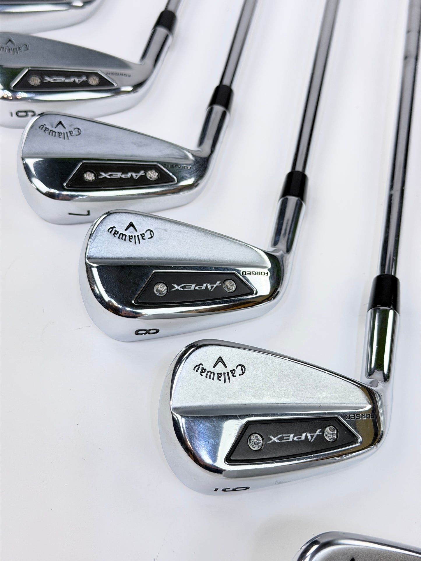 CALLAWAY APEX AI150 IRON SET 4-PW AW S FLEX LH