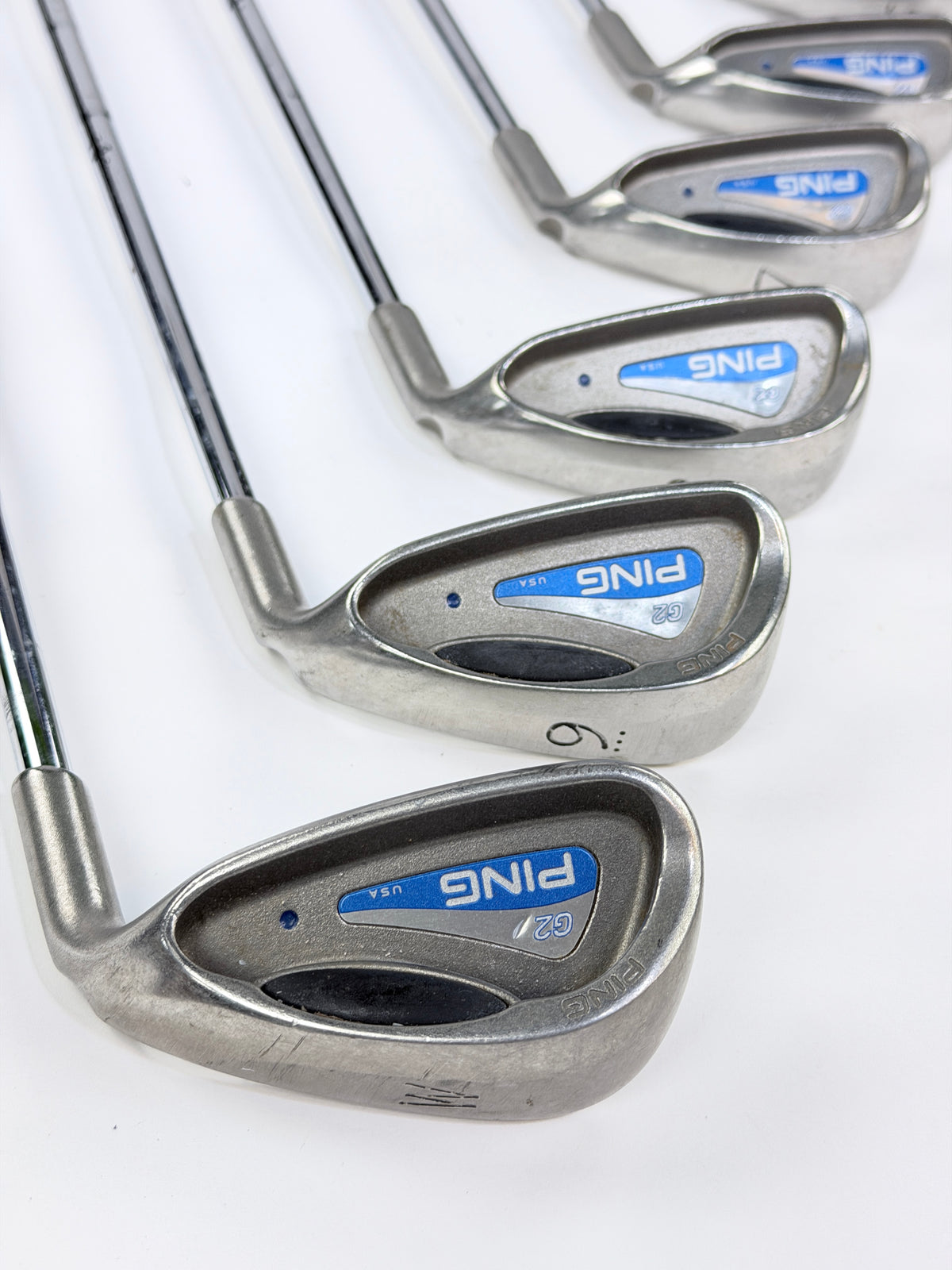 PING G2 BLUE DOT IRON SET 3-PW R FLEX RH