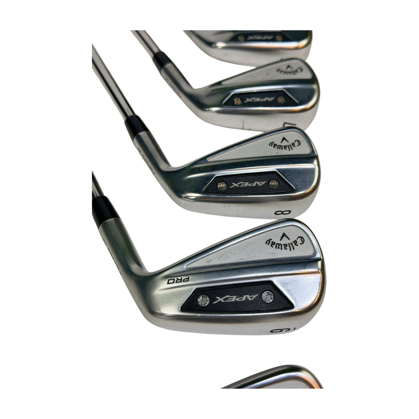 2024 CALLAWAY APEX PRO 4-PW R FLEX RH -.25”