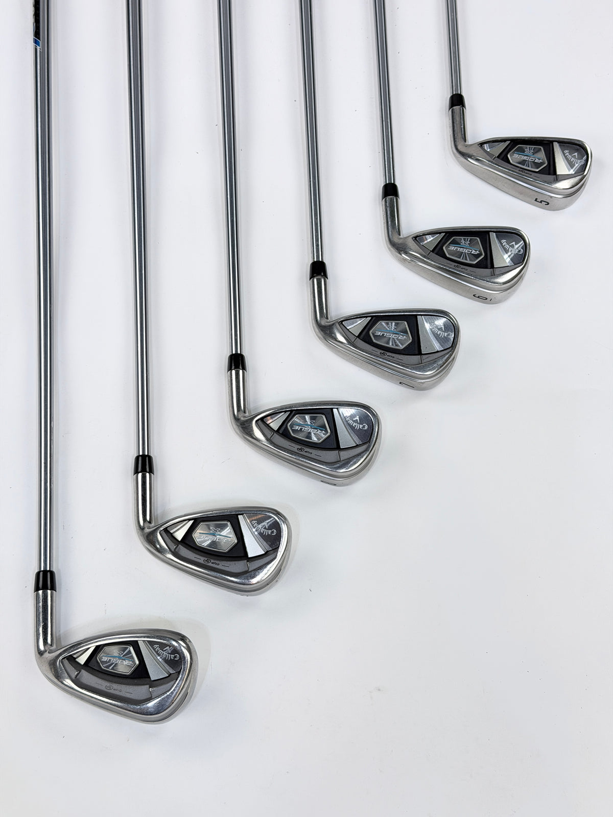 CALLAWAY CF18 ROGUE X IRON SET 5-PW S FLEX RH +.5”