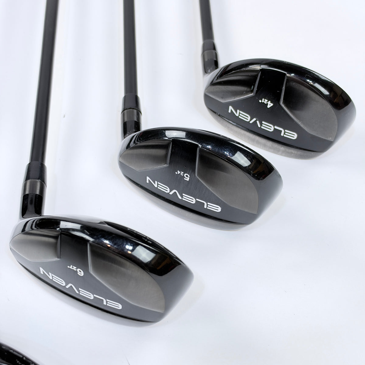 ELEVEN GOLF HYBRID IRON SET 4-9 R FLEX RH +.5”