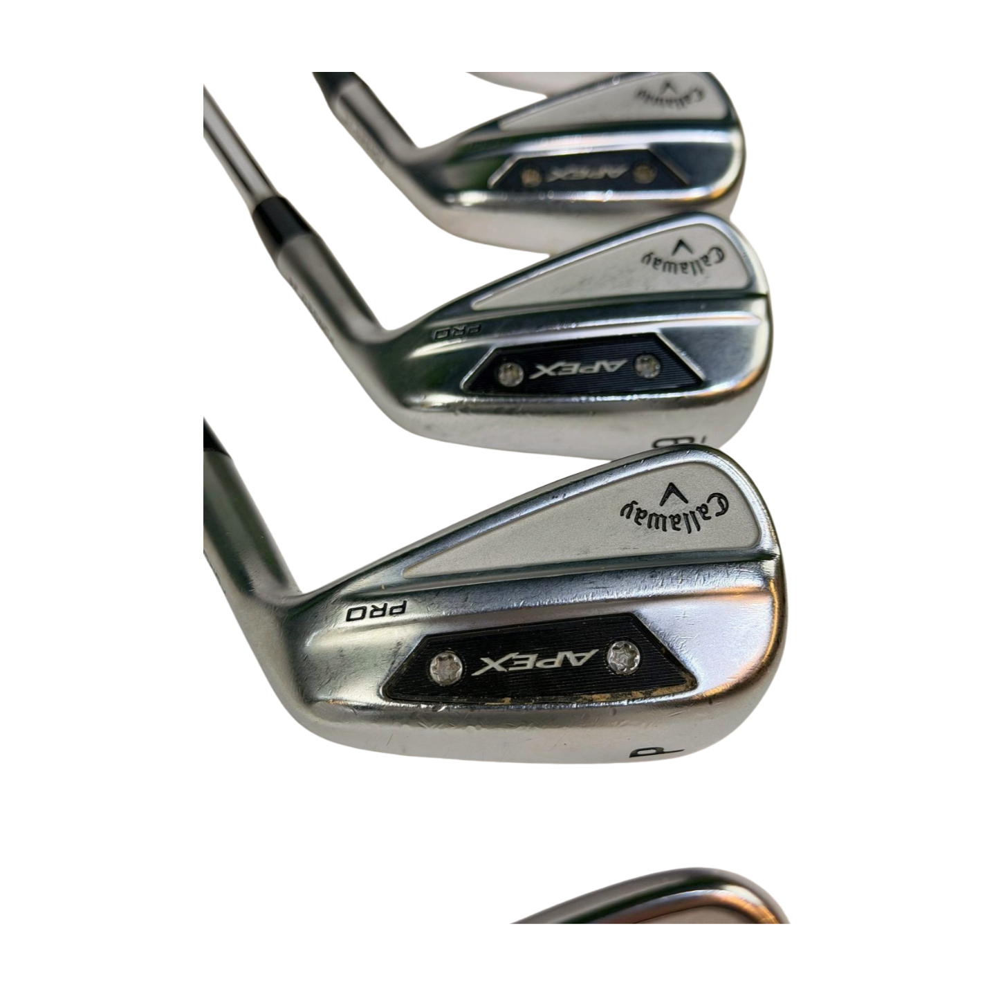CALLAWAY APEX PRO IRON SET 5-PW AW R FLEX RH -.25”