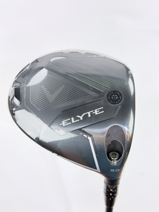 CALLAWAY ELYTE BLACK 9° DRIVER R FLEX RH 45” NEW