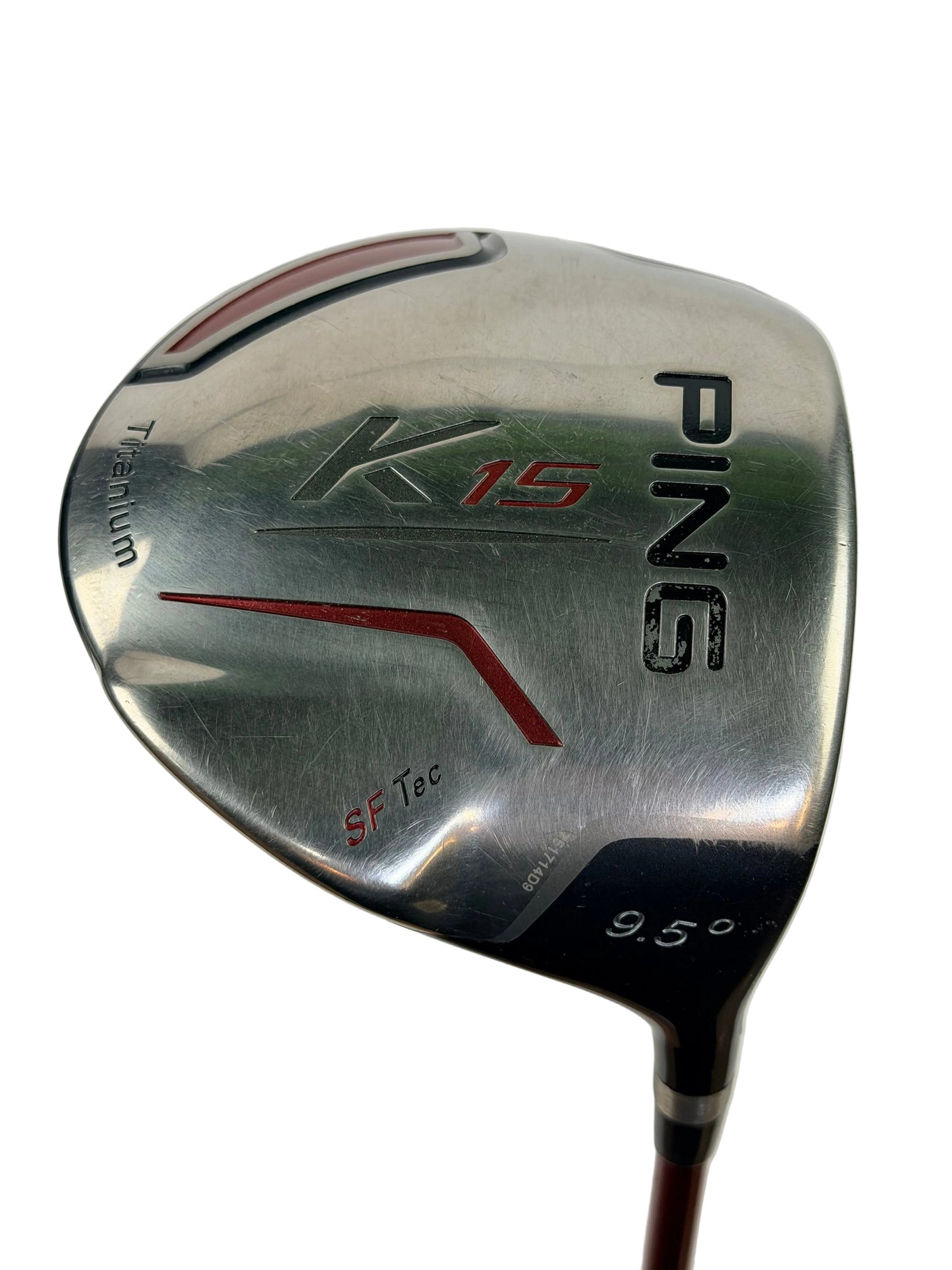 PING K15 TITANIUM DRIVER 9.5° S FLEX RH 45”