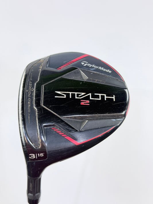 TAYLORMADE STEALTH 2 3 WOOD 15° R FLEX LH 43”
