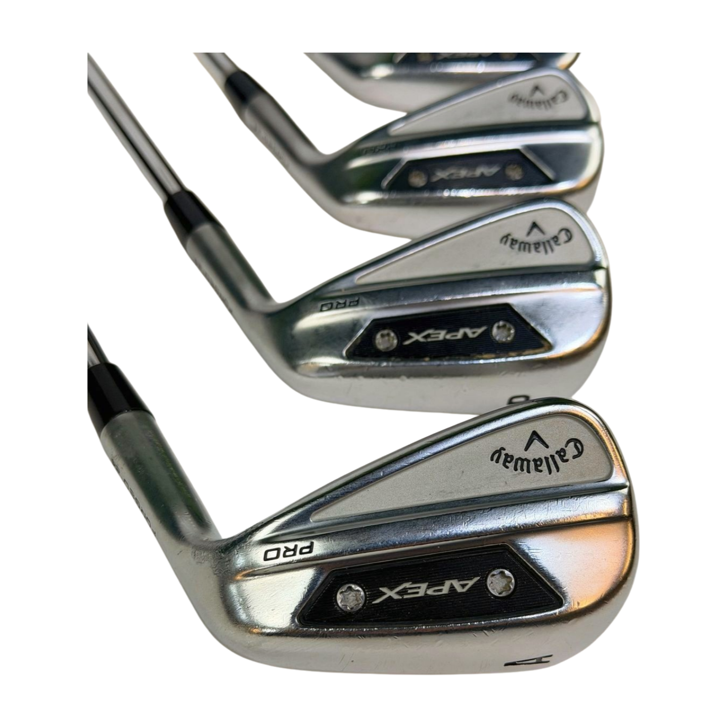 CALLAWAY APEX PRO IRON SET 5-PW AW R FLEX RH -.25”