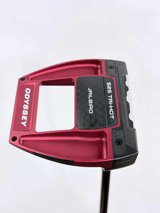ODYSSEY TRI-HOT SQUARE 2 SQUARE JAILBIRD PUTTER RH 32.75”