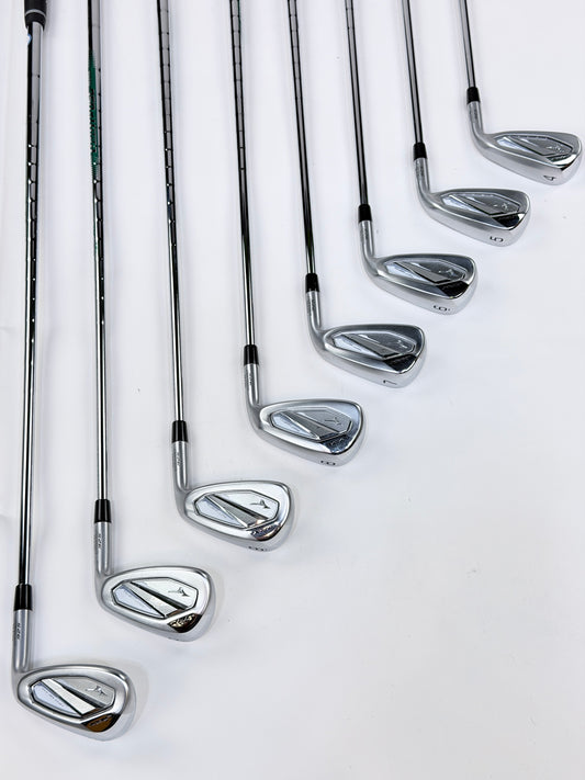 MIZUNO JPX 925 HOT METAL IRON SET 4-PW GW R FLEX RH +.25”