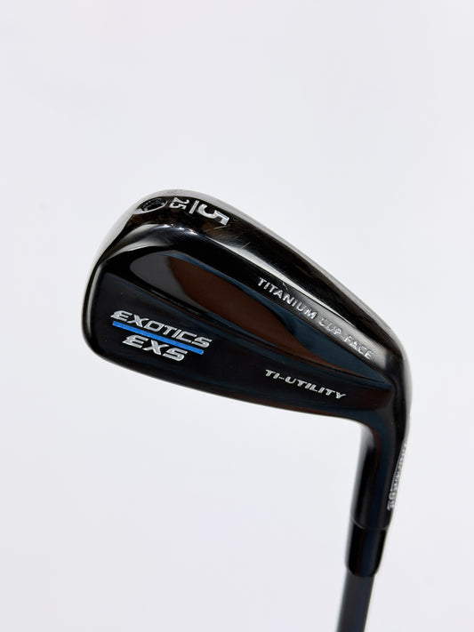 TOUR EDGE EXOTICS EXS TI-ULILITY 5 IRON 25° R FLEX RH 38”