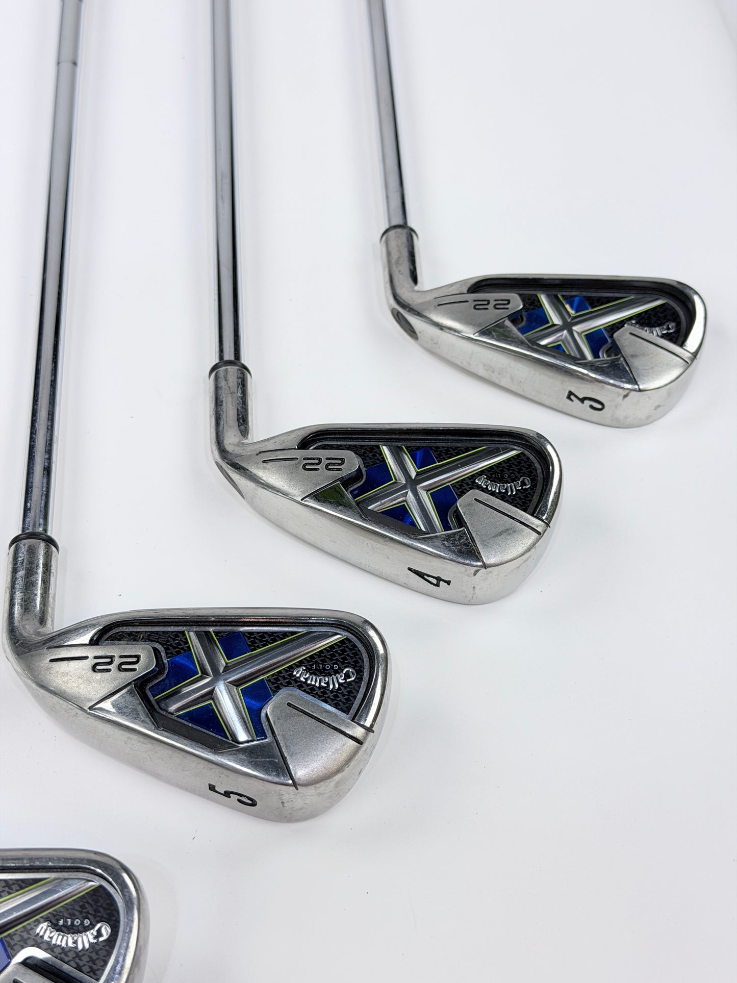 CALLAWAY X22 IRON SET 3-PW R FLEX RH