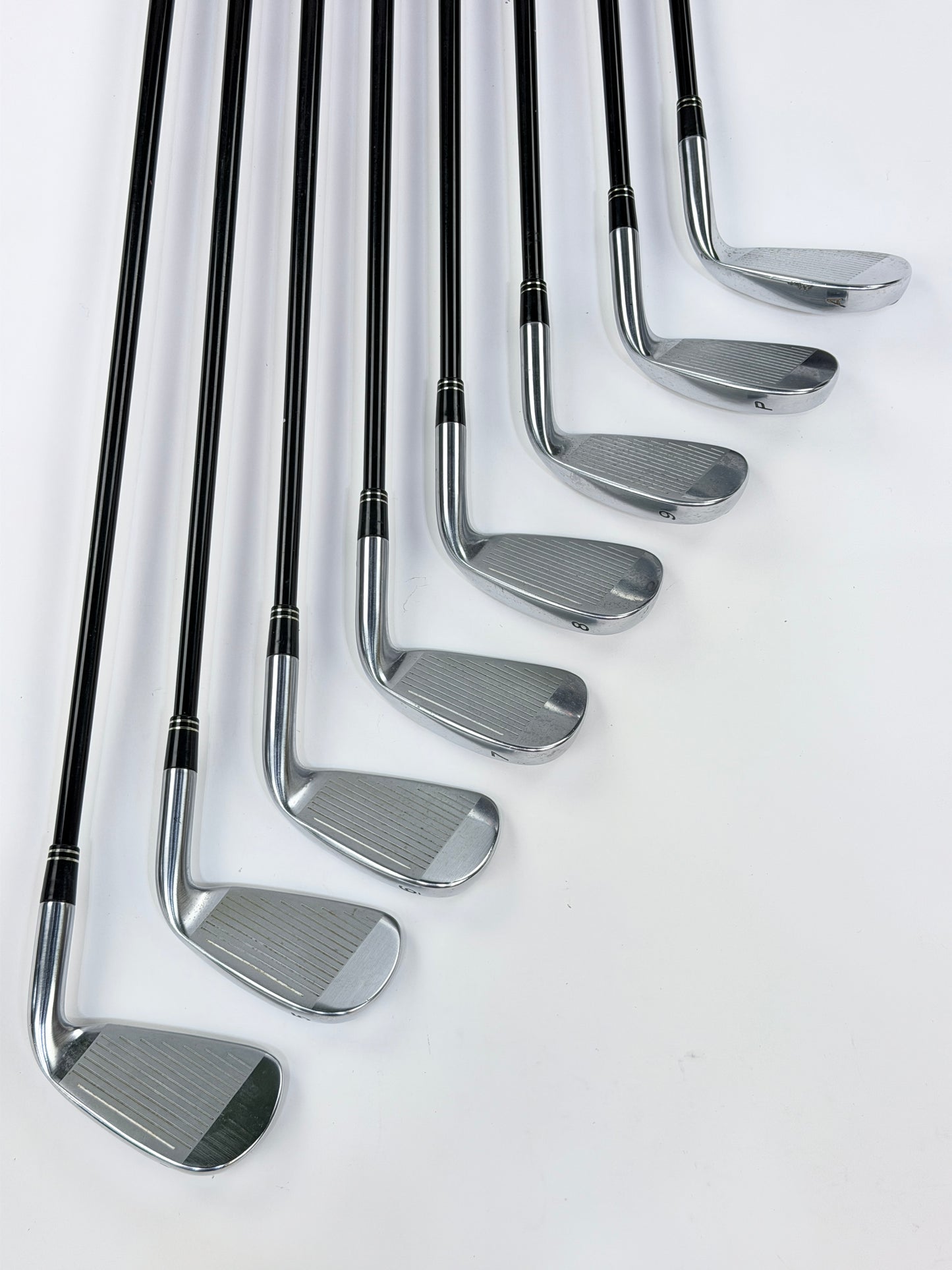 TAYLORMADE TOUR BURNER IRON SET 4-PW AW R FLEX LH +.25”