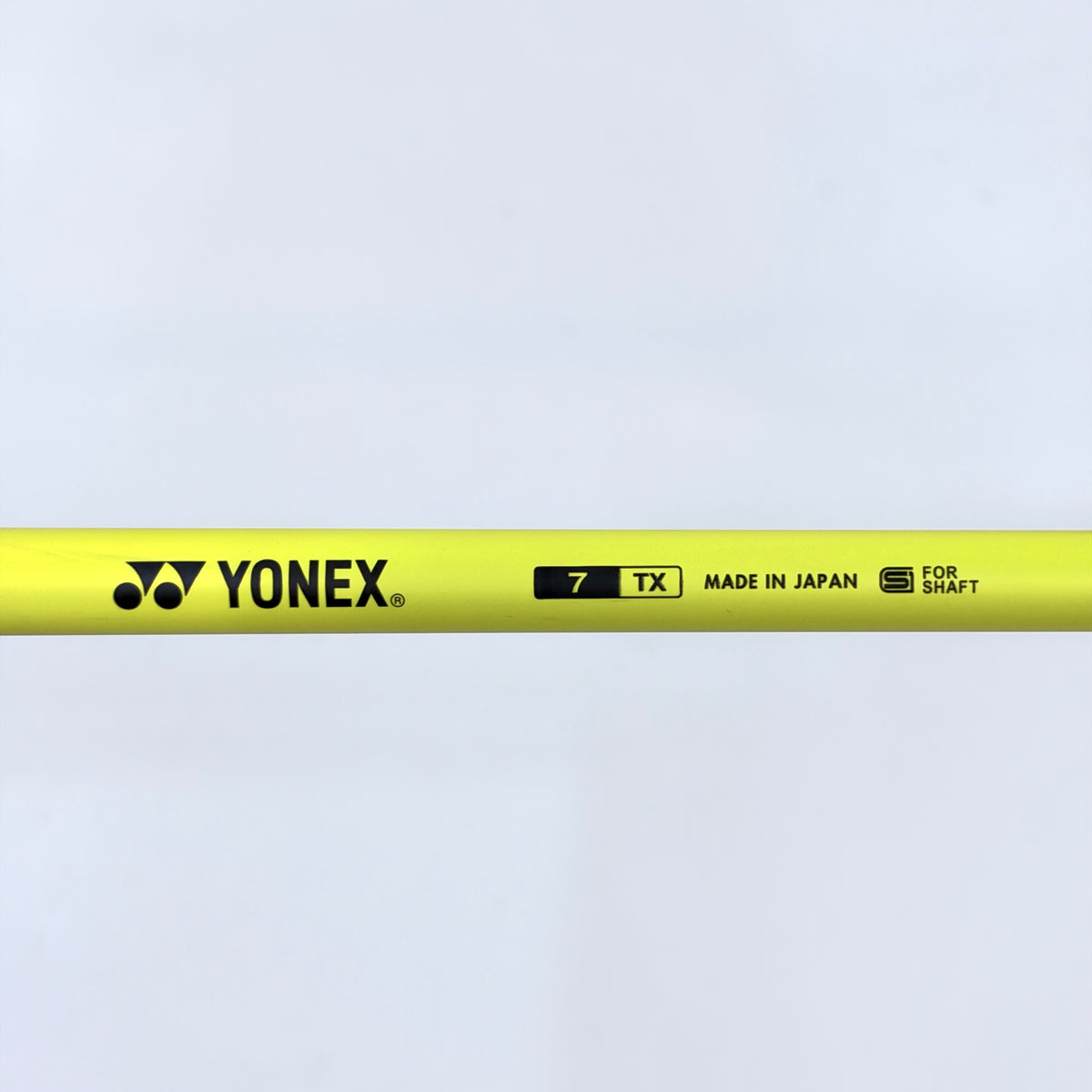 YONEX REXIS KAIZA-H 7TX YELLOW DRIVER SHAFT 46” NEW