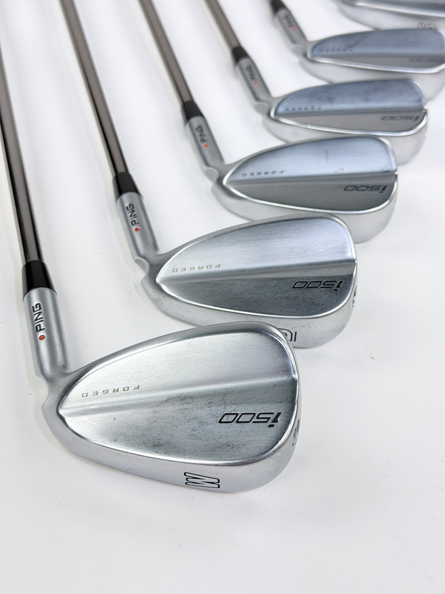PING I500 ORANGE DOT IRON SET 5-PW SENIOR FLEX RH -.5”