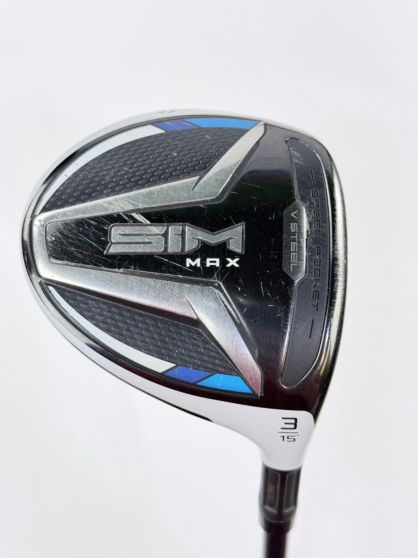 TAYLORMADE SIM MAX 3 WOOD 15° S FLEX RH 43”