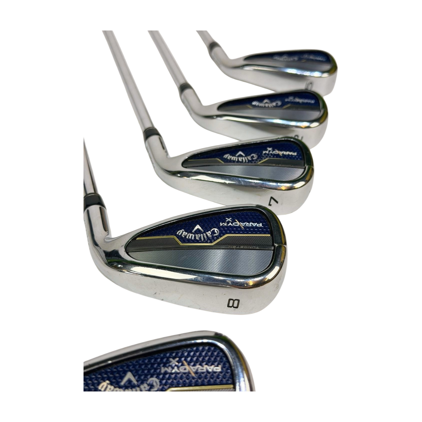 CALLAWAY PARADYM X IRON SET 5-PW AW REGULAR FLEX RH