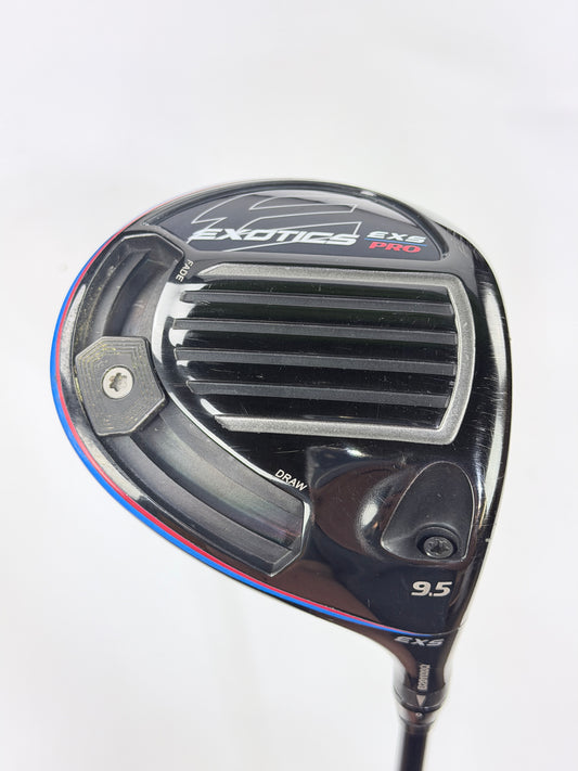 TOUR EDGE EXOTICS EXS PRO 9.5° DRIVER S FLEX RH 44”