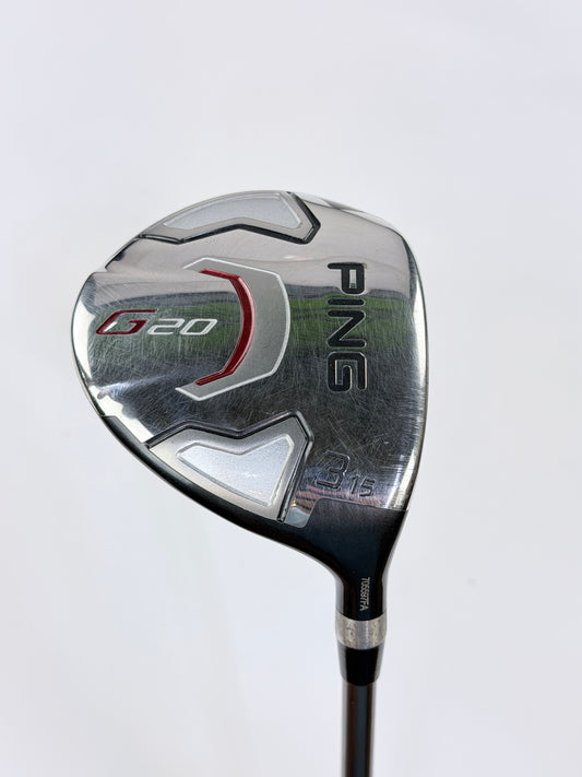PING G20 3 WOOD 15° S FLEX RH 42.5”