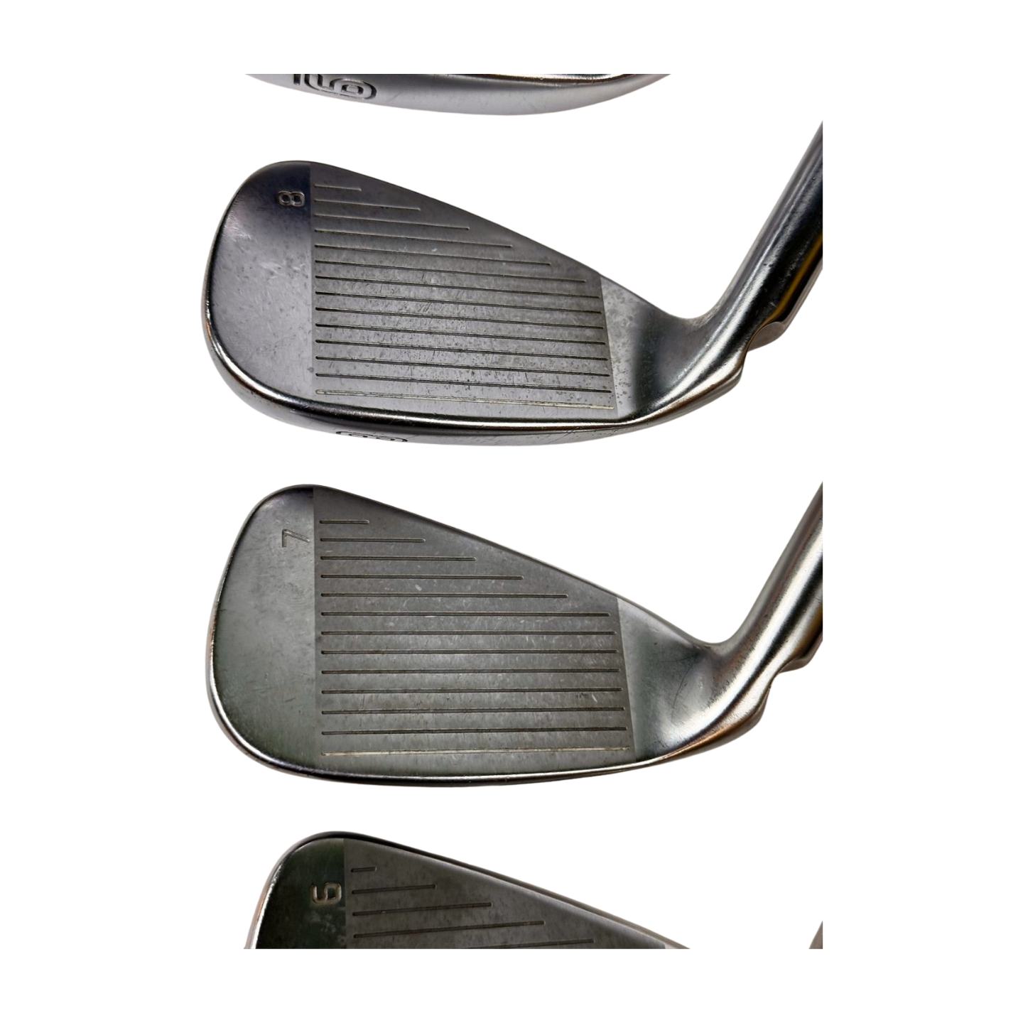 PING G410 IRON SET BLACK DOT 5-PW UW SW R FLEX RH