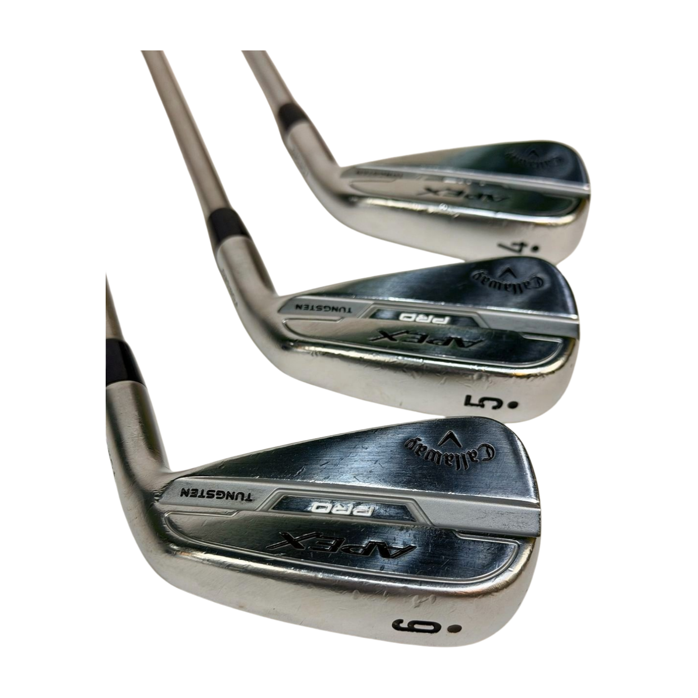 CALLAWAY APEX PRO 21 / MB COMBO IRON SET 4-PW S FLEX RH