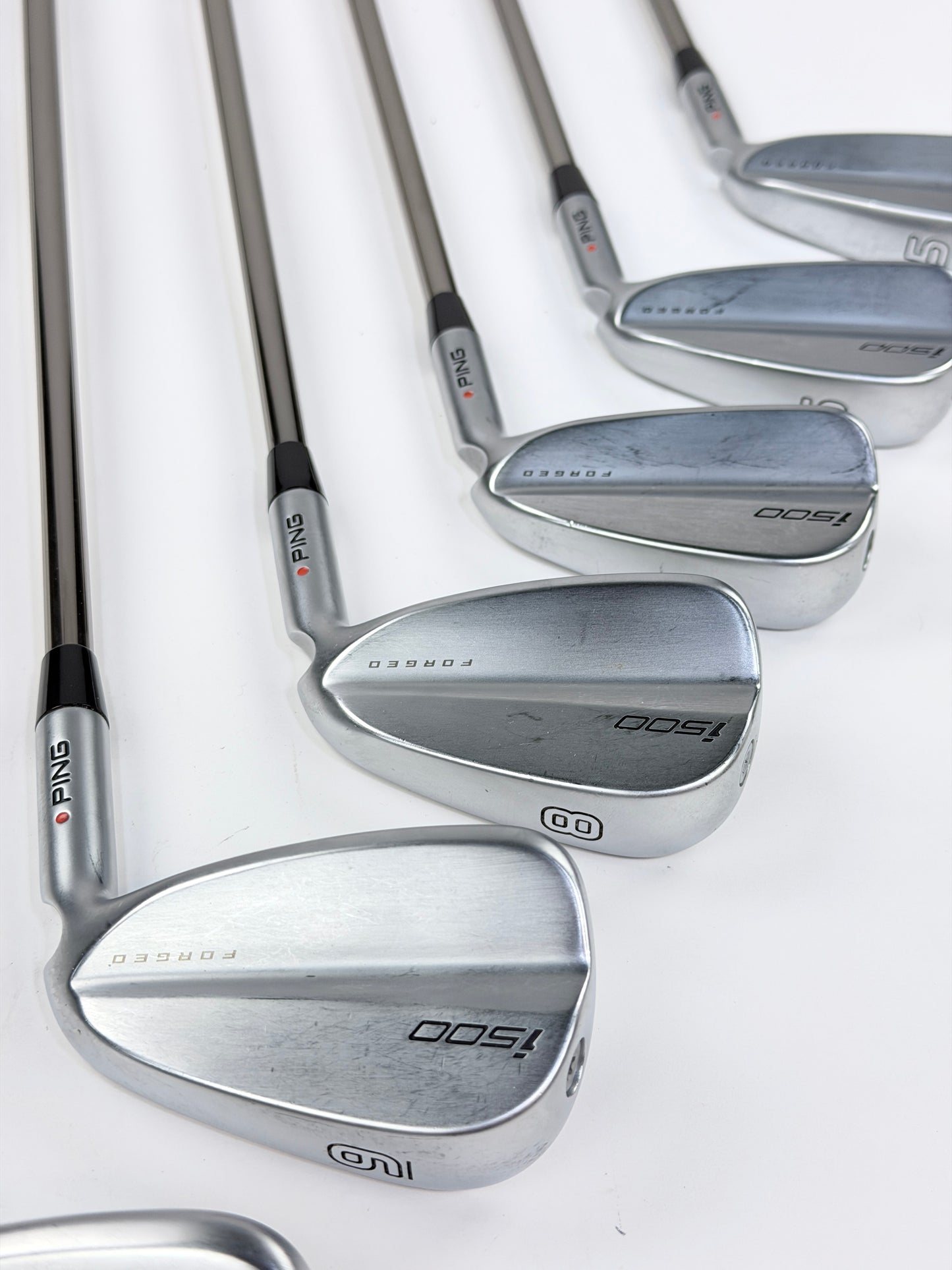 PING I500 ORANGE DOT IRON SET 5-PW SENIOR FLEX RH -.5”
