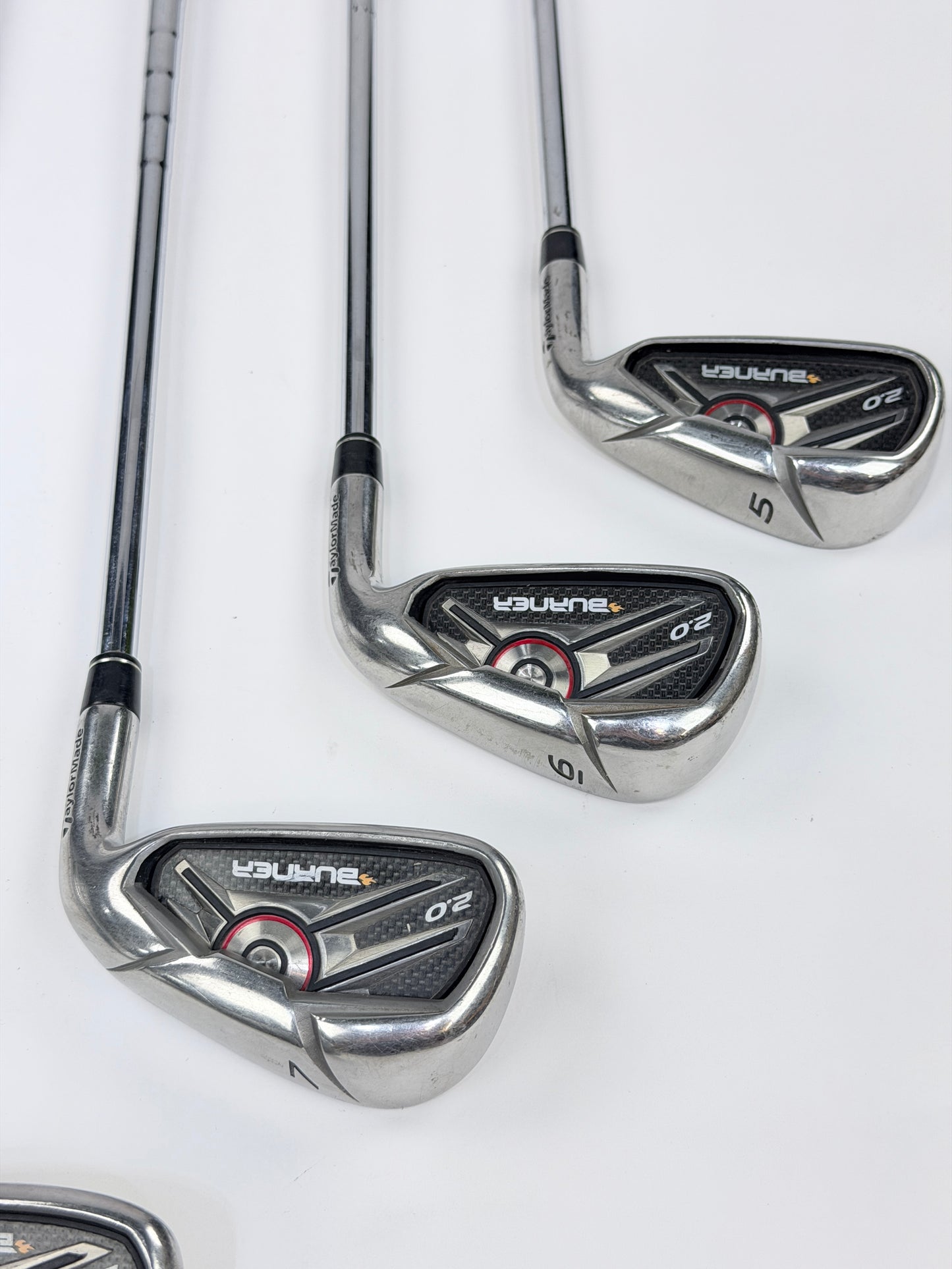 TAYLORMADE BURNER 2.0 IRON SET 5-PW S FLEX RH +.25”
