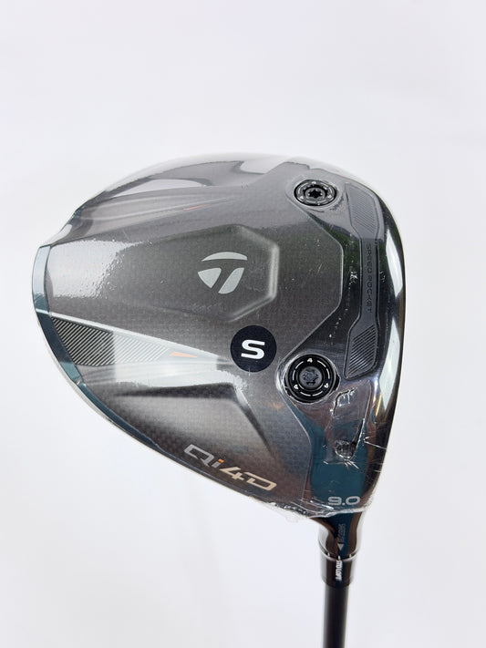 TAYLORMADE QI4D 9° DRIVER S FLEX RH 45.25” NEW
