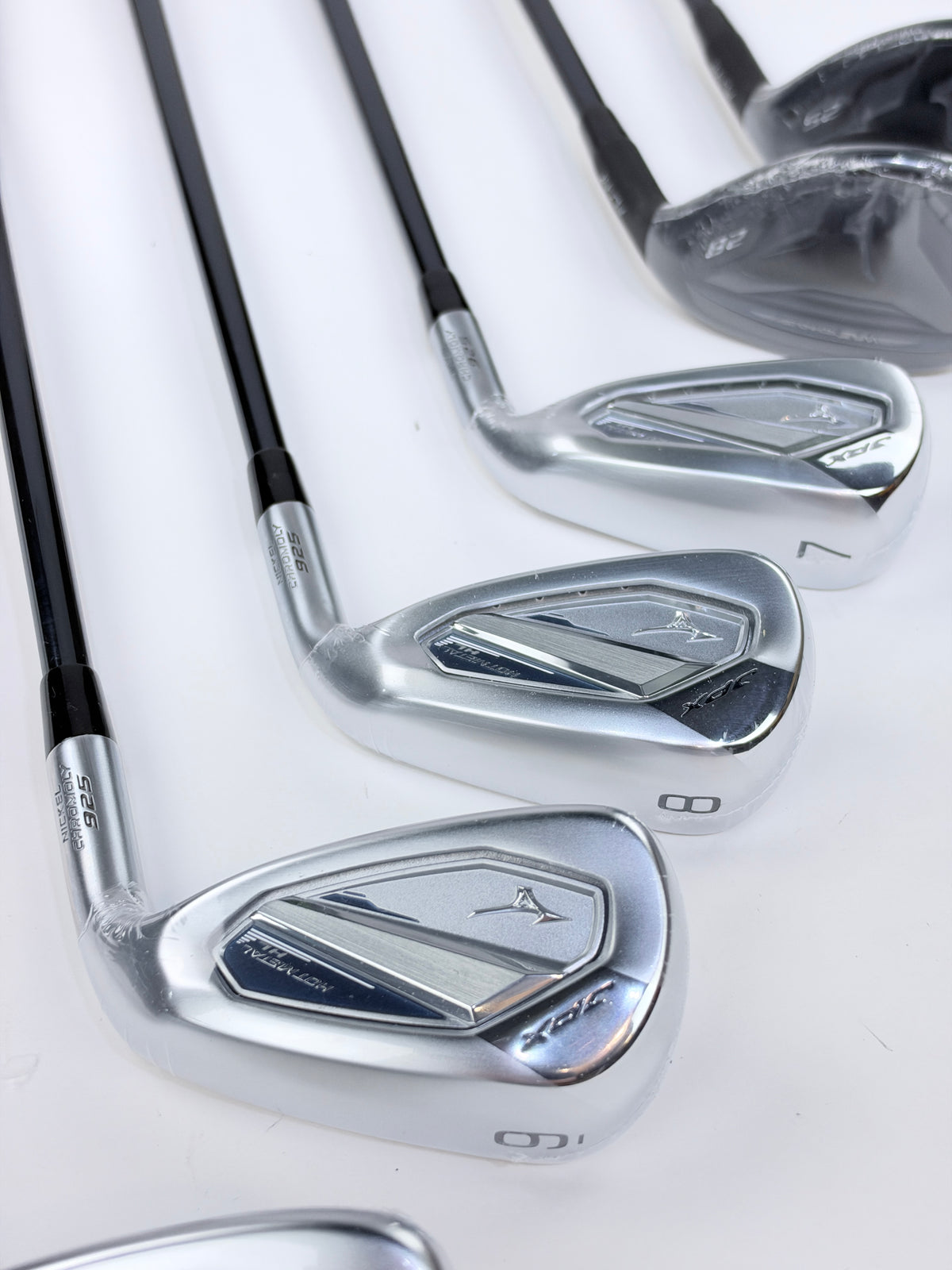 MIZUNO JPX 925 HOT METAL HL IRON SET 5-PW GW SENIOR FLEX RH +.25” NEW