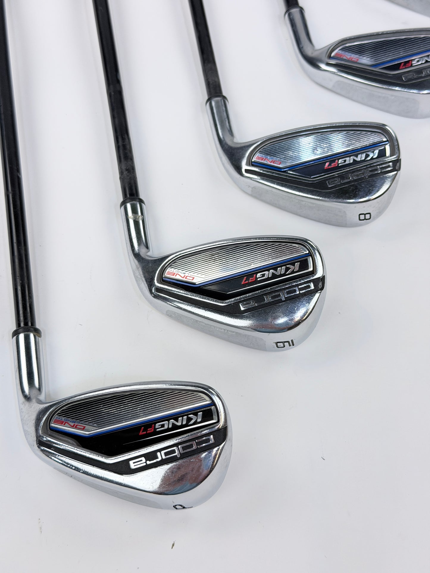 COBRA KING F7 ONE LENGTH IRON SET 6-PW R FLEX RH +.5”