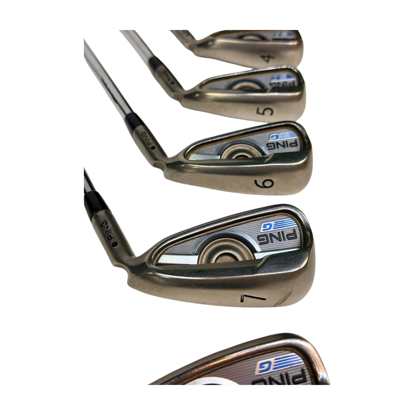 PING 2016 G BLACK DOT IRON SET 4-PW UW R FLEX RH