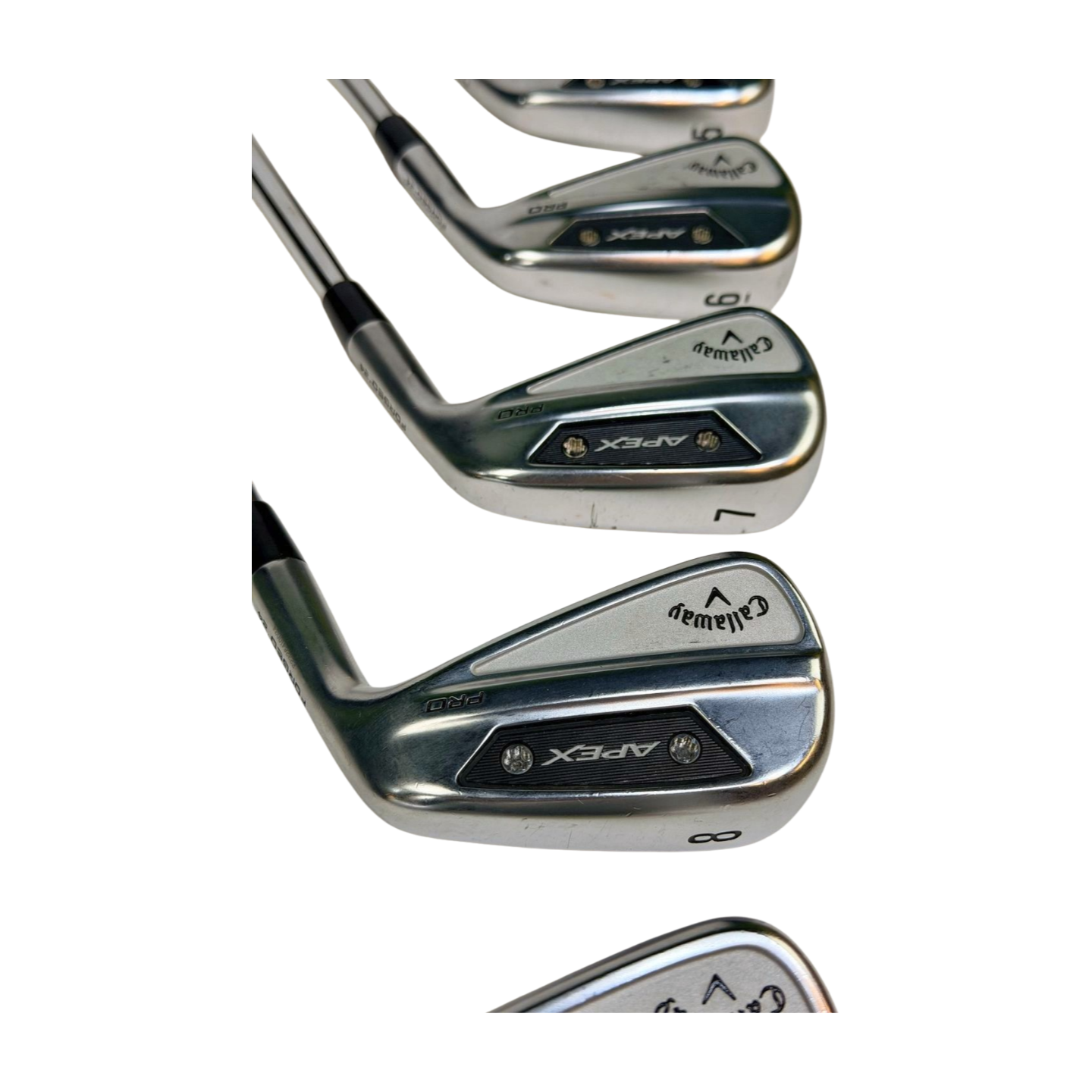 2024 CALLAWAY APEX PRO 4-PW R FLEX RH -.25”