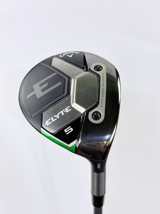 CALLAWAY ELYTE 5 WOOD 18° R FLEX RH 42.25”