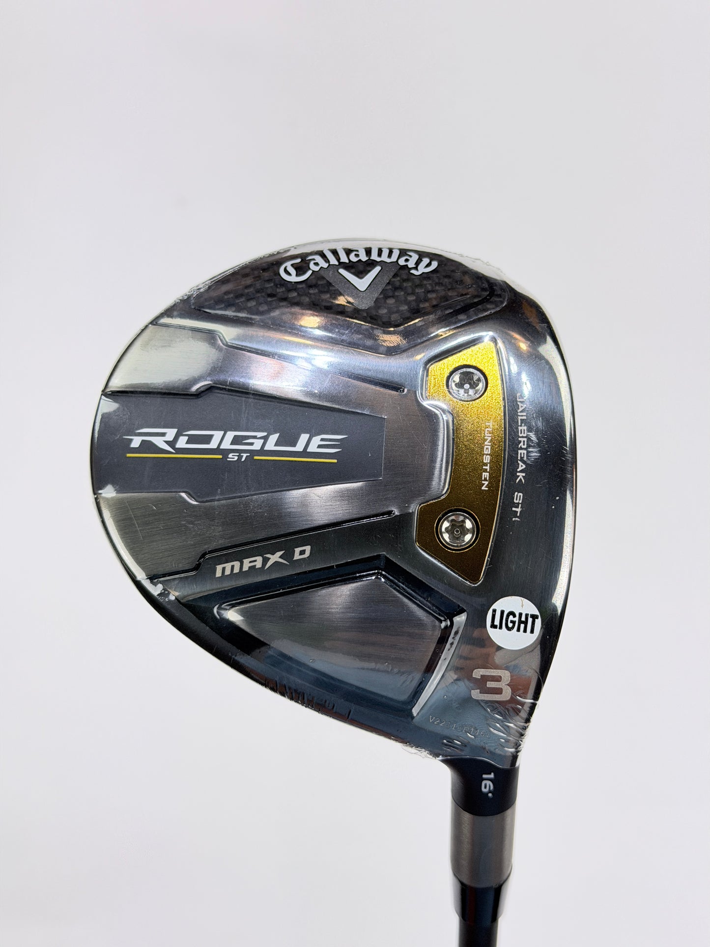 CALLAWAY ROGUE ST MAX D 3 WOOD 16° SENIOR FLEX RH 42.75”