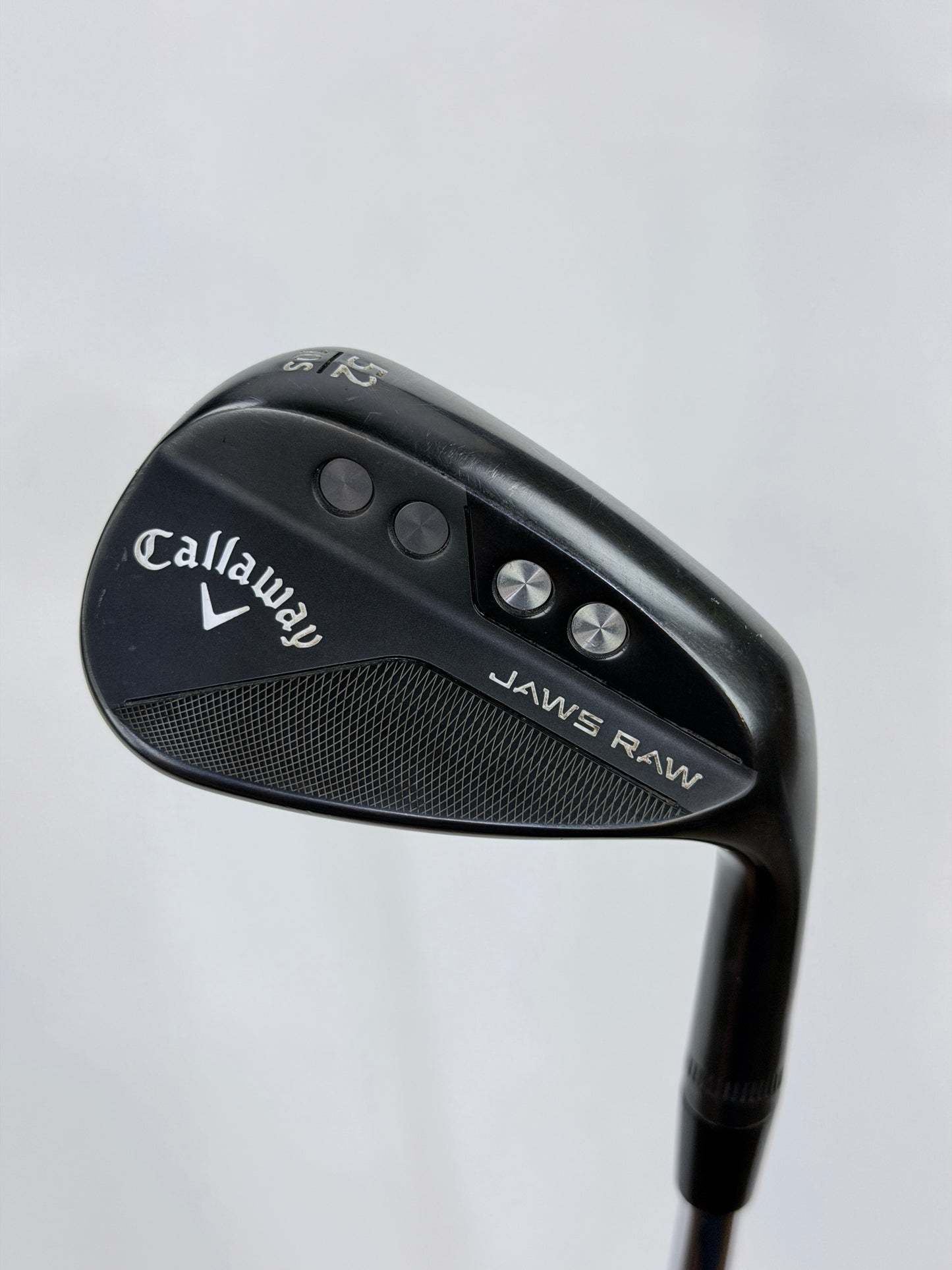 CALLAWAY JAWS RAW BLACK 52° WEDGE FLEX RH 35.25”