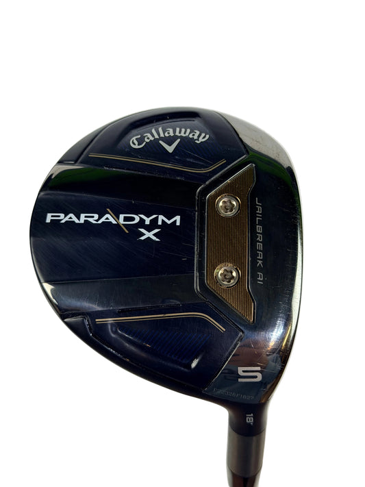 CALLAWAY PARADYM X 5 WOOD 18° SENIOR FLEX RH 42.25”