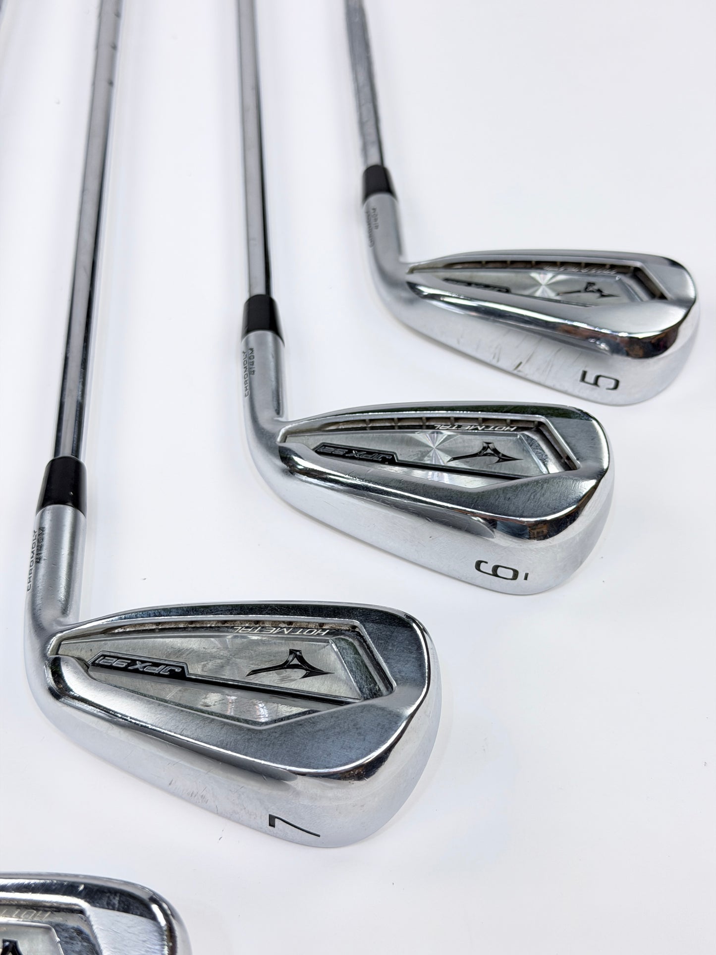MIZUNO JPX 921 HOT METAL IRON SET 5-PW GW S FLEX RH