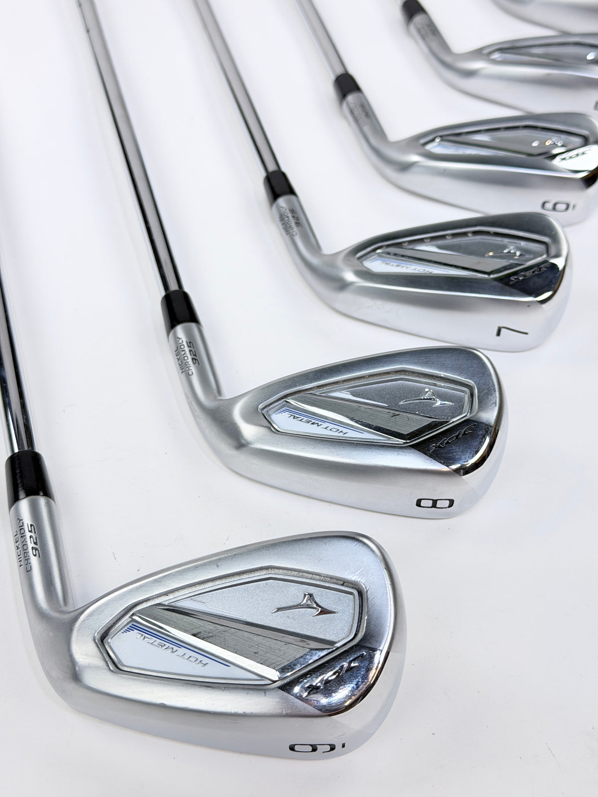 MIZUNO JPX 925 HOT METAL IRON SET 4-PW GW R FLEX RH +.25”