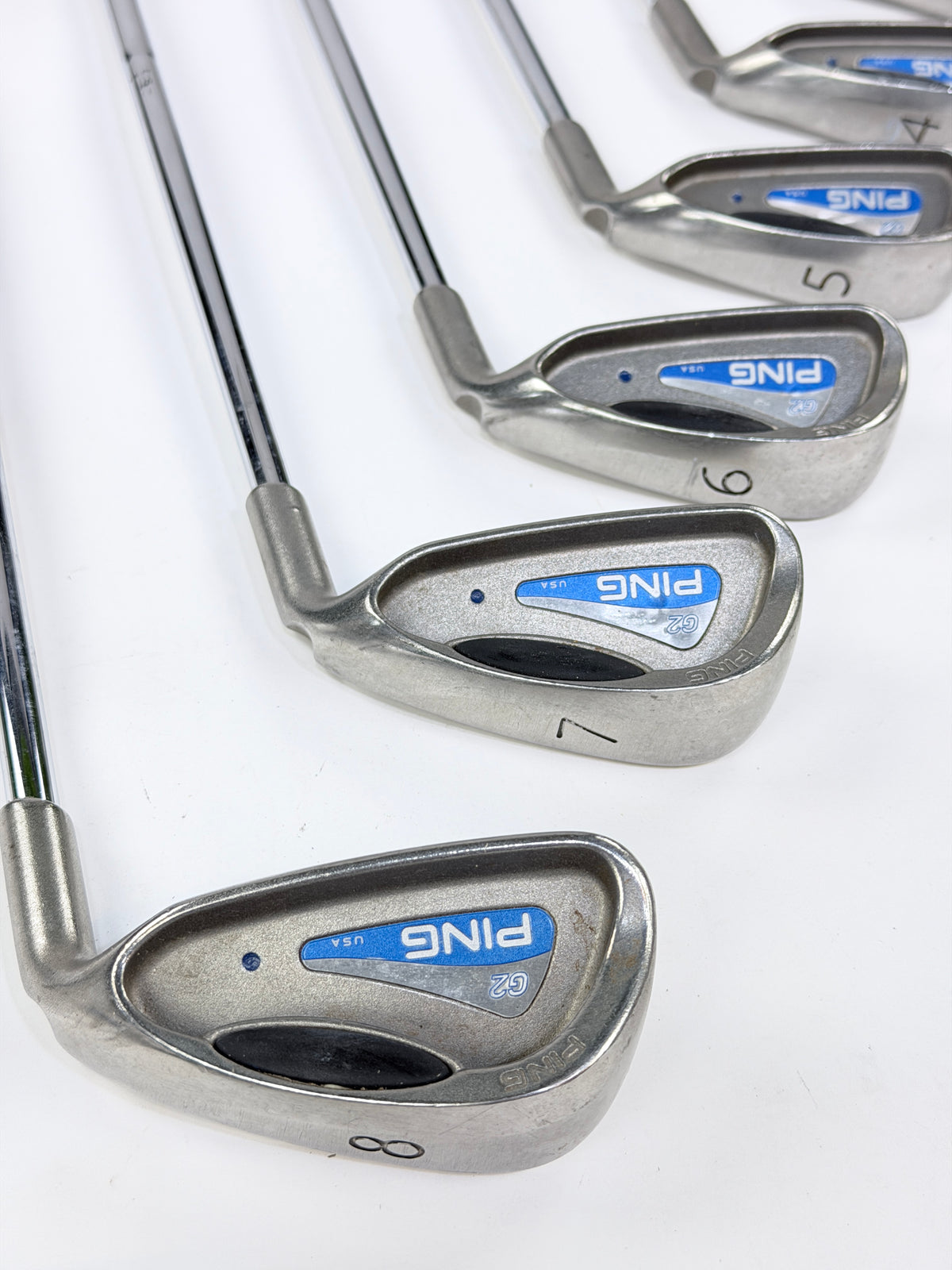 PING G2 BLUE DOT IRON SET 3-PW R FLEX RH