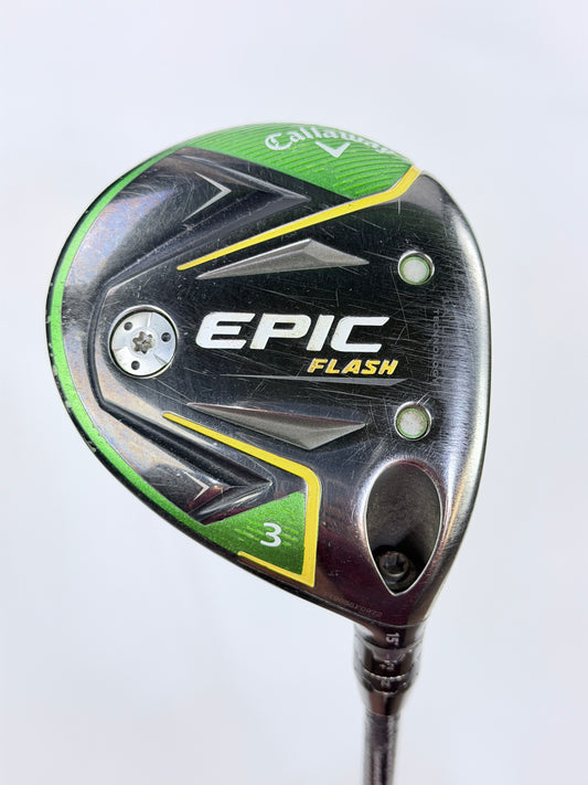 CALLAWAY EPIC FLASH 3 WOOD 15° LADIES FLEX RH 41.5”