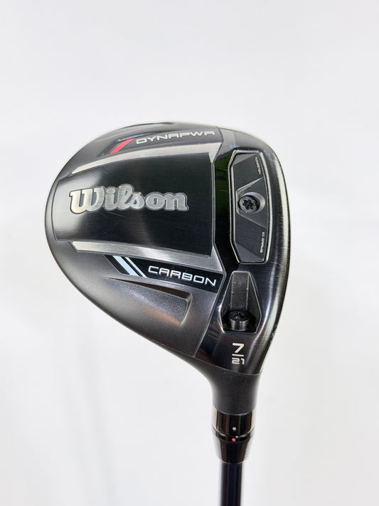 WILSON DYNAPWR CARBON 7 WOOD 21° S FLEX RH 41.5”