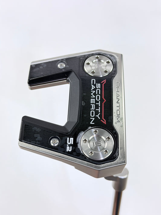 SCOTTY CAMERON PHANTOM 5.2 PUTTER RH 34” NEW