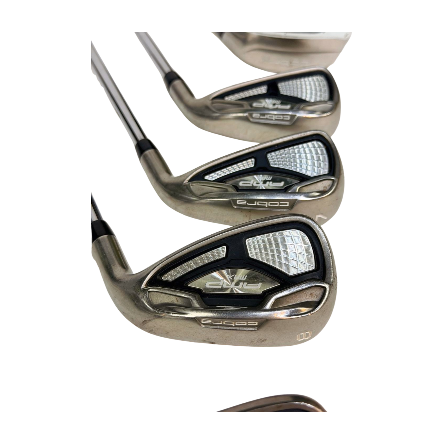 COBRA AMP MAX IRON SET 4H 5H -PW SW S FLEX RH