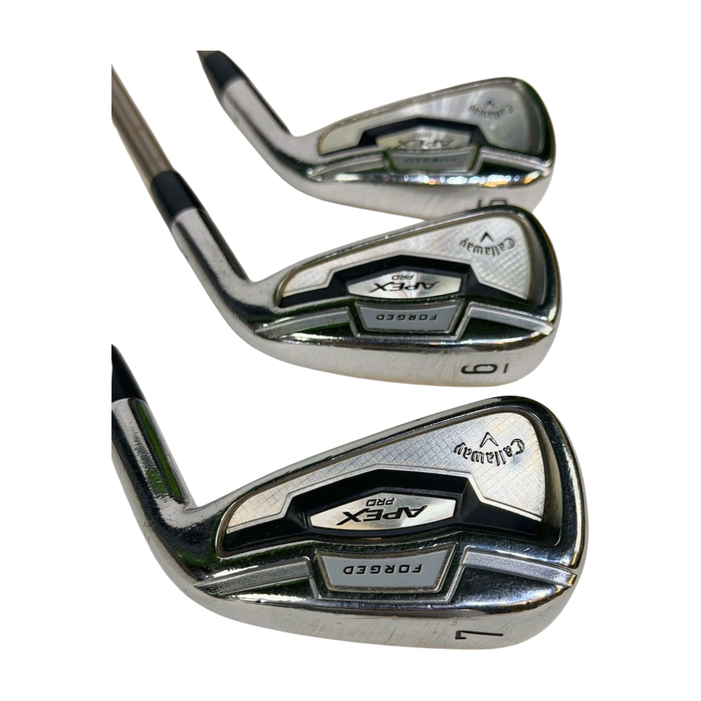 CALLAWAY APEX PRO 2016 IRON SET 5-PW S FLEX RH +.5”